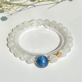 Moonstone Kyanite S925 Bracelet