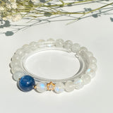 Moonstone Kyanite S925 Bracelet